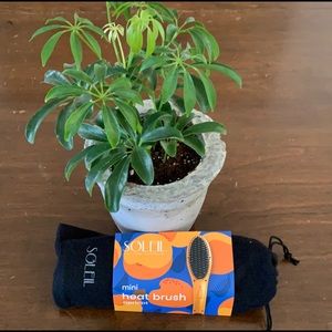 Soleil Mini Heat Brush Apricot